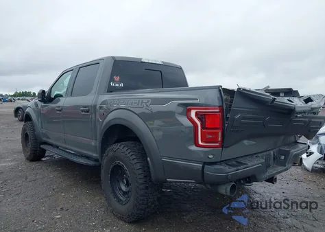 2020 Ford F-150 Raptor from USA, damaged, VIN 1FTFW1RG2LFA69076